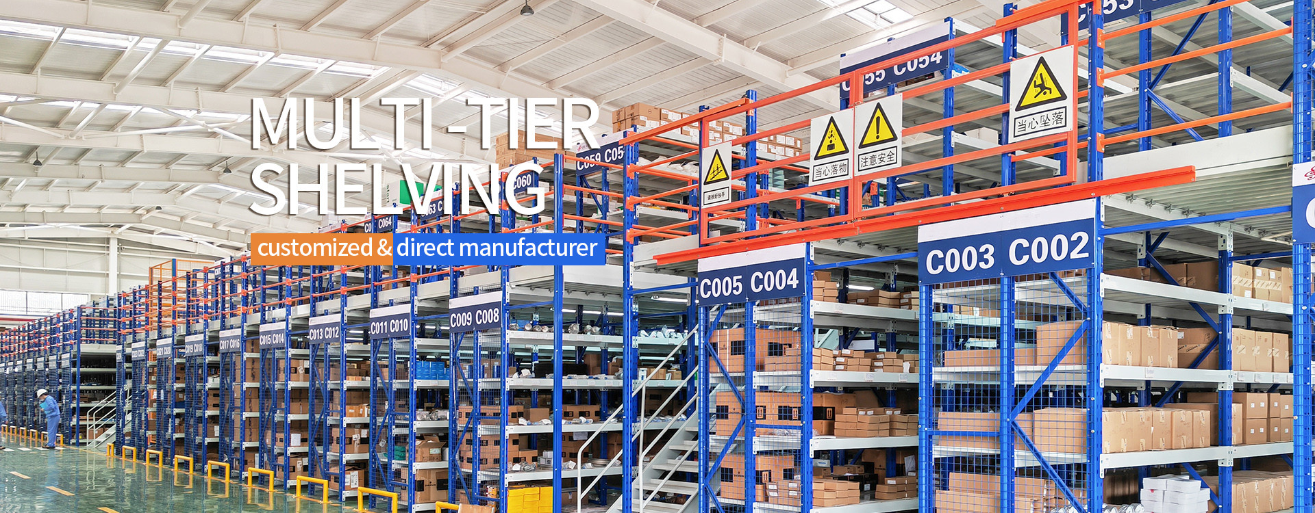 kwaliteit Mezzanine en multi-tier-plank fabriek